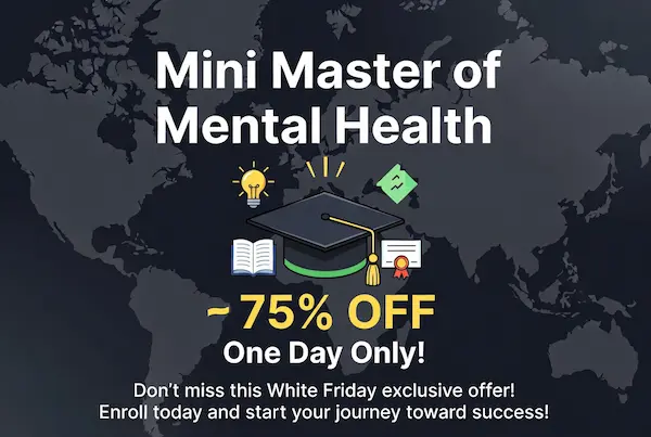 عرض اليوم الواحد ماجستير مهني في الصحة النفسية 75%