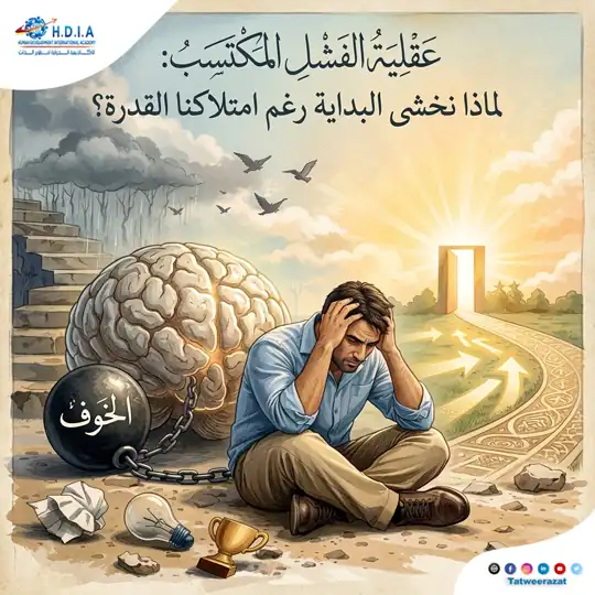 عقلية الفشل المكتسب: لماذا نخشى البداية رغم امتلاكنا القدرة؟